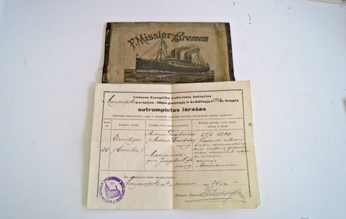 1900 missler bremen - 1900's, f.